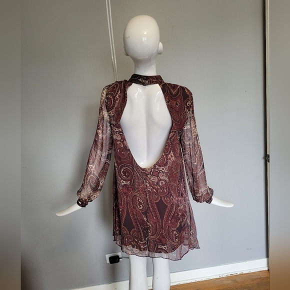 The JetSet Diaries Labyrinth Paisley Mini Dress, BNWT, Size M - Picture 5 of 8